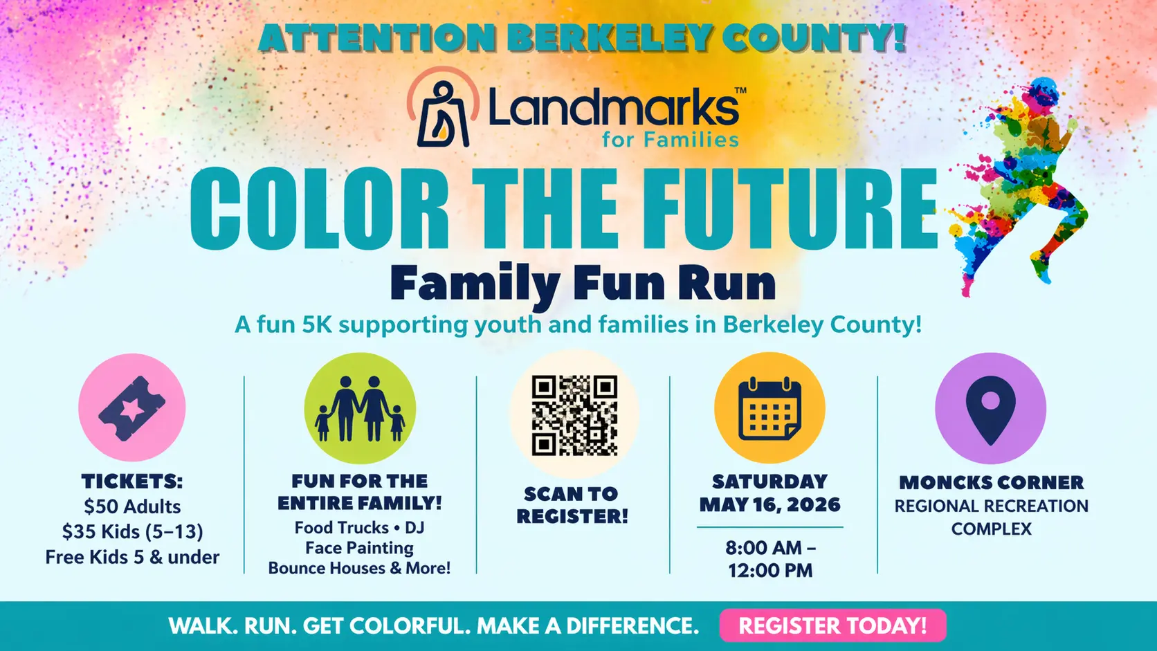 10th Annual Color the Future Family Fun Run