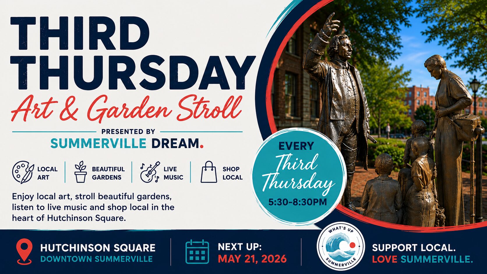 Third Thursday Art & Garden Stroll