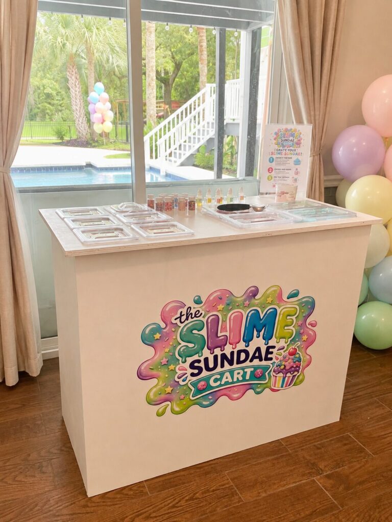 The Slime Sundae Cart