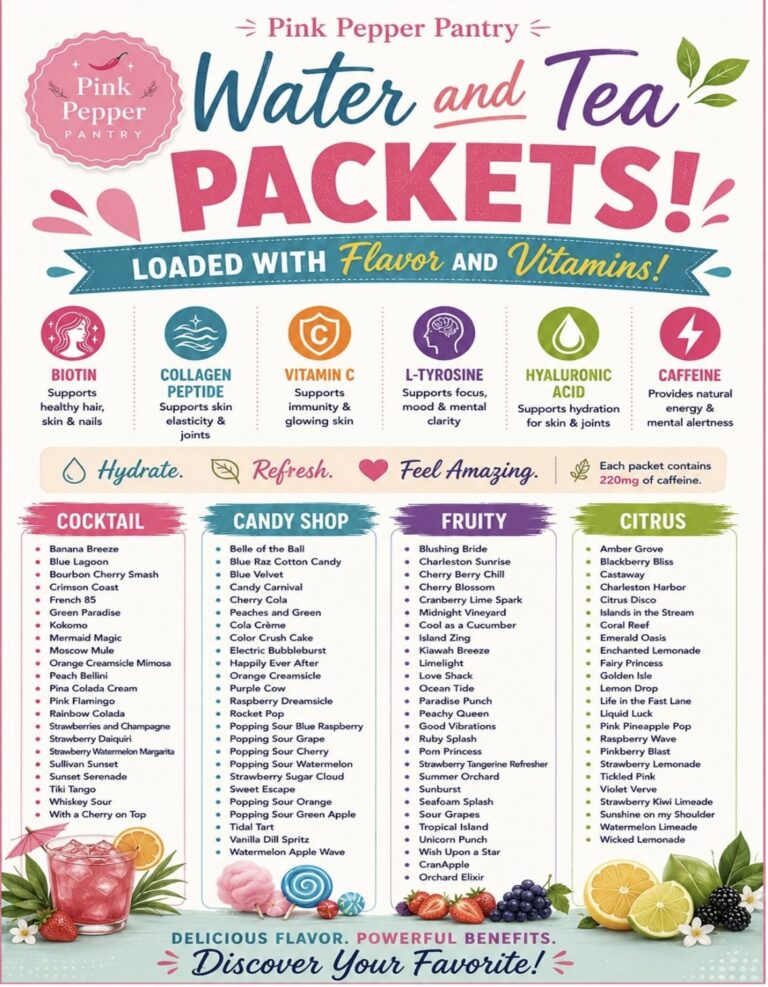 Pink Pepper Pantry