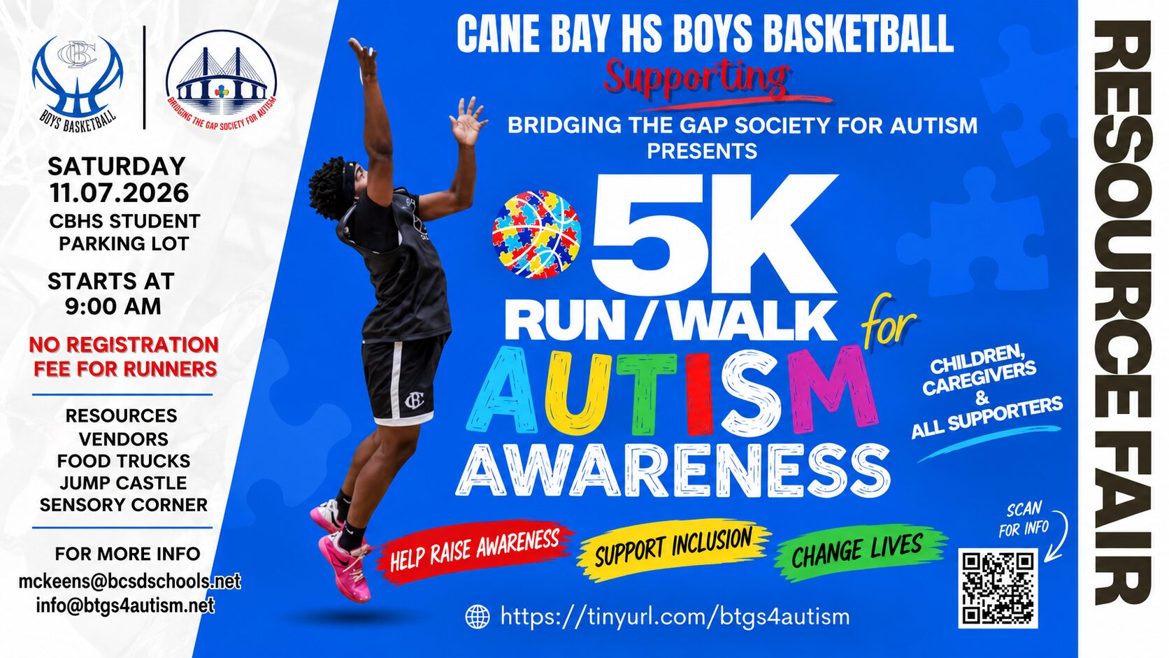 5K Run/Walk for Autism Awareness