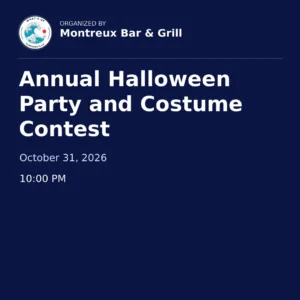 Annual Halloween Party and Costume Contest
