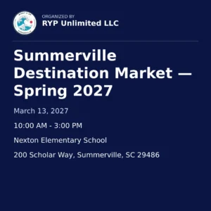 Summerville Destination Market — Spring 2027