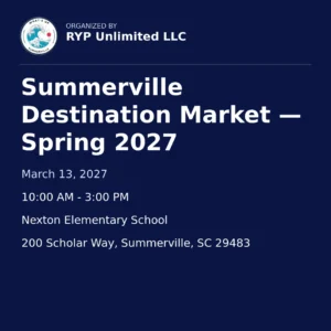Summerville Destination Market — Spring 2027