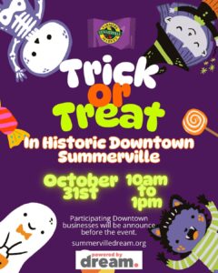 Trick or Treat in Historic Downtown Summerville