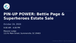 PIN-UP POWER: Bettie Page & Superheroes Estate Sale